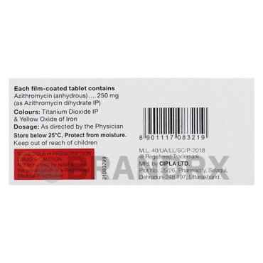 Azicip 250 mg Cipla