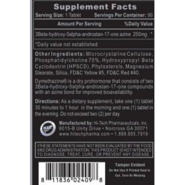 Hi-Tech Pharmaceuticals DYMETHAZINE Hi-Tech Pharmaceuticals